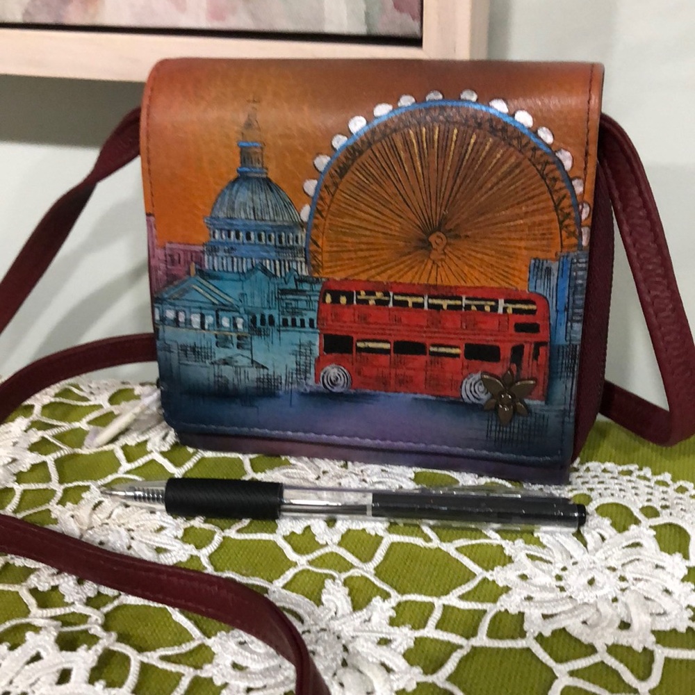 NWOT Anushka Leather mini crossbody bag